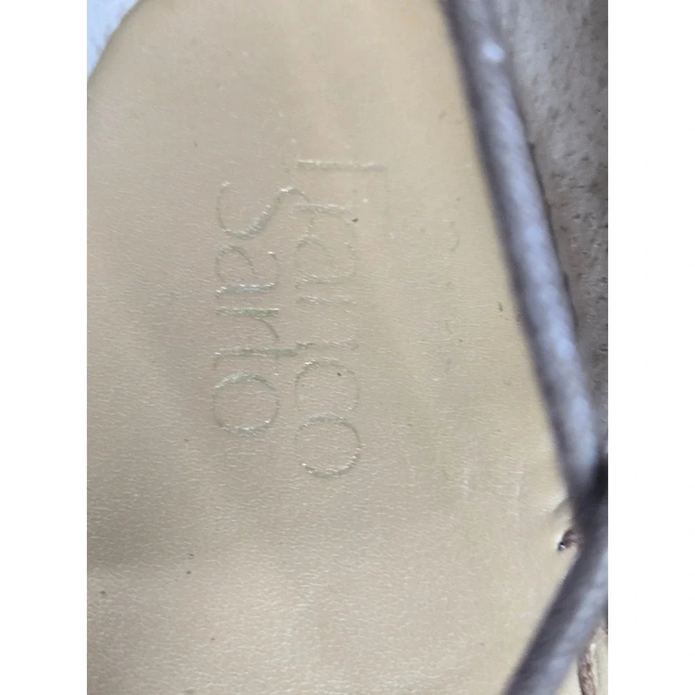 Franco Sarto Dream Lace Up Espadrille Flats Tassel Geometric Tribal Print 11M